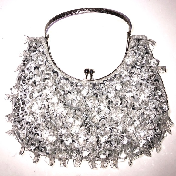 CRYSTAL BEADED EVENING BAG - Picture 5 of 8
